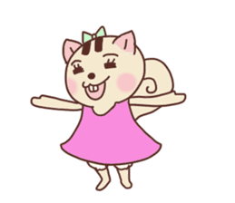 Child squirrel sticker sticker #2206866