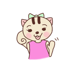 Child squirrel sticker sticker #2206867