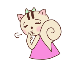 Child squirrel sticker sticker #2206879