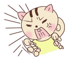 Child squirrel sticker sticker #2206880