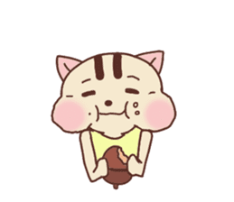 Child squirrel sticker sticker #2206888