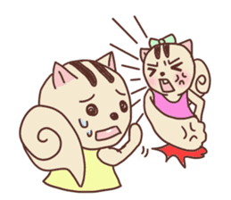 Child squirrel sticker sticker #2206902