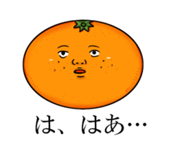 human face fruit 2 sticker #2207101