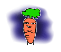 The fairy of a carrot sticker #2207108
