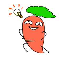 The fairy of a carrot sticker #2207109