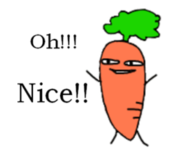 The fairy of a carrot sticker #2207110