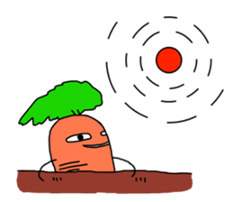 The fairy of a carrot sticker #2207112