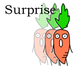 The fairy of a carrot sticker #2207114