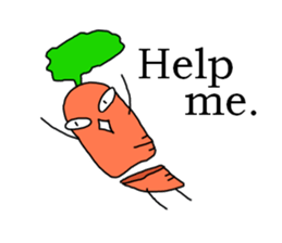The fairy of a carrot sticker #2207116