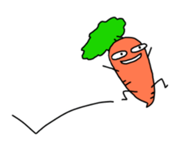 The fairy of a carrot sticker #2207117