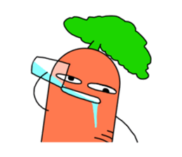 The fairy of a carrot sticker #2207118