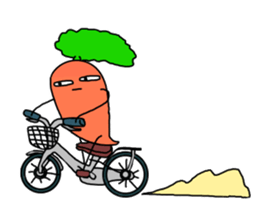 The fairy of a carrot sticker #2207119