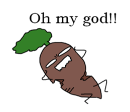 The fairy of a carrot sticker #2207121