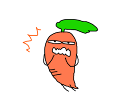 The fairy of a carrot sticker #2207123