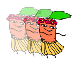 The fairy of a carrot sticker #2207124