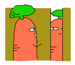 The fairy of a carrot sticker #2207131