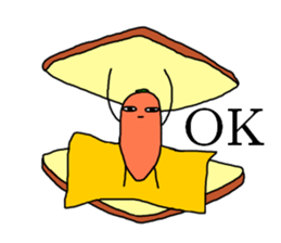 The fairy of a carrot sticker #2207135