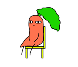 The fairy of a carrot sticker #2207138