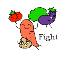 The fairy of a carrot sticker #2207140