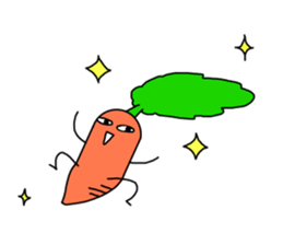 The fairy of a carrot sticker #2207141