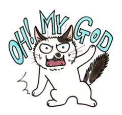 "Daily cat 2" With Cat 02 sticker #2207761