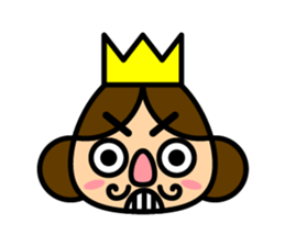 Frivolous king sticker #2208101