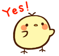 Piyoko(English) sticker #2208110