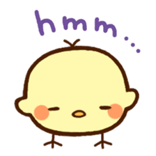 Piyoko(English) sticker #2208115