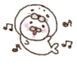 Seal in seal sticker #2208352