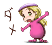 A foreign-style kappa Ai-chan sticker #2208755