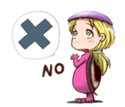 A foreign-style kappa Ai-chan sticker #2208758