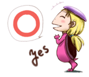 A foreign-style kappa Ai-chan sticker #2208759