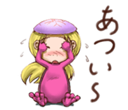 A foreign-style kappa Ai-chan sticker #2208768