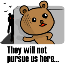 The bear Marked for Death -English- sticker #2208865