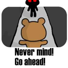 The bear Marked for Death -English- sticker #2208867