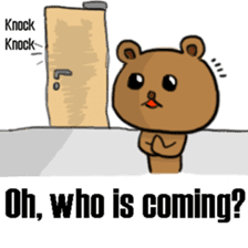 The bear Marked for Death -English- sticker #2208870