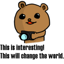 The bear Marked for Death -English- sticker #2208883