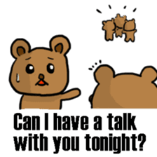 The bear Marked for Death -English- sticker #2208894