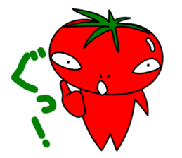 When the tomatoes I each eggplant sticker #2208994