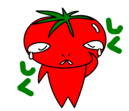 When the tomatoes I each eggplant sticker #2209021