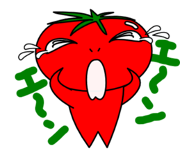 When the tomatoes I each eggplant sticker #2209022