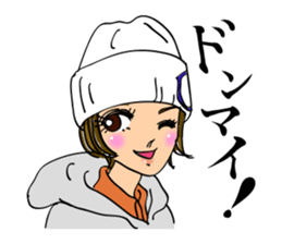 Ideal day for playing golf. Good putt! sticker #2209065