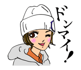 Ideal day for playing golf. Good putt! sticker #2209065