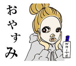 Ideal day for playing golf. Good putt! sticker #2209100