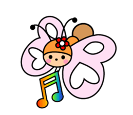 Butterfly&Friends sticker #2210068