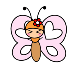 Butterfly&Friends sticker #2210086