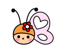 Butterfly&Friends sticker #2210101