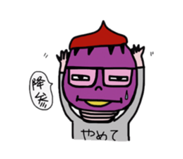 Everyday Nasu man sticker #2210159