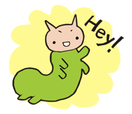 Cheeky Kitty Caterpillar 2 sticker #2210264