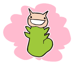 Cheeky Kitty Caterpillar 2 sticker #2210270